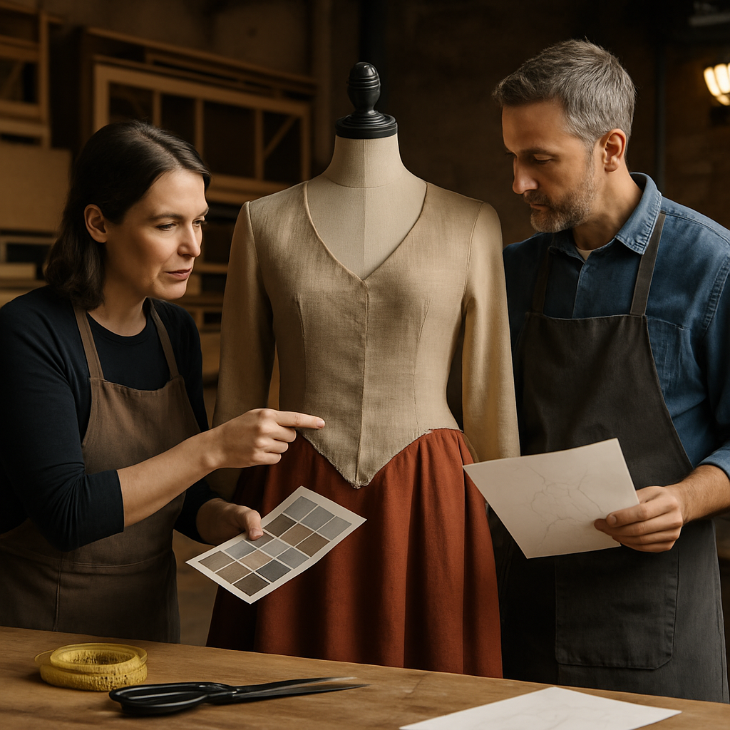 Kostüm, Bühnenbild & Gestaltung im Theater Mittweida